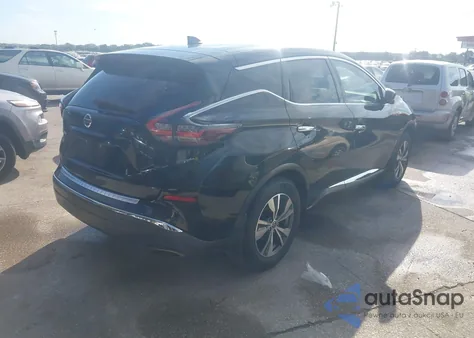 2022 Nissan Murano S Fwd из США, поврежденный, VIN 5N1AZ2AJXNC123514